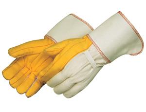 GOLDEN CHORE WITH GAUNTLET CUFF - Canvas Gloves